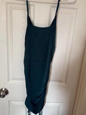 Forever Rose Cowl Line Body Con Midi Dress